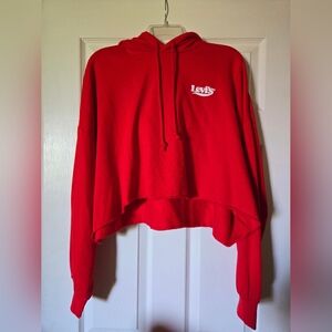NWT Levi's Cropped Hoodie